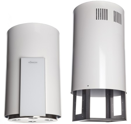 вытяжка konigin equilibrium white glass