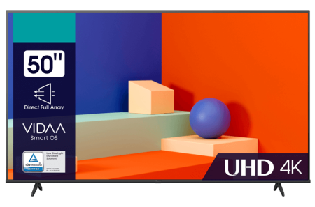 телевизор led hisense 50a6k smart tv 4k
