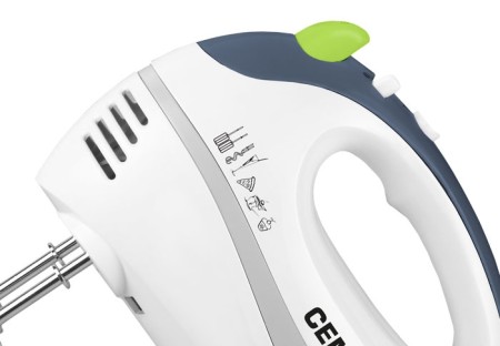 миксер centek ct-1104 белый/серый