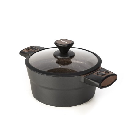 кастрюля lara lr02-300 2,5л choco