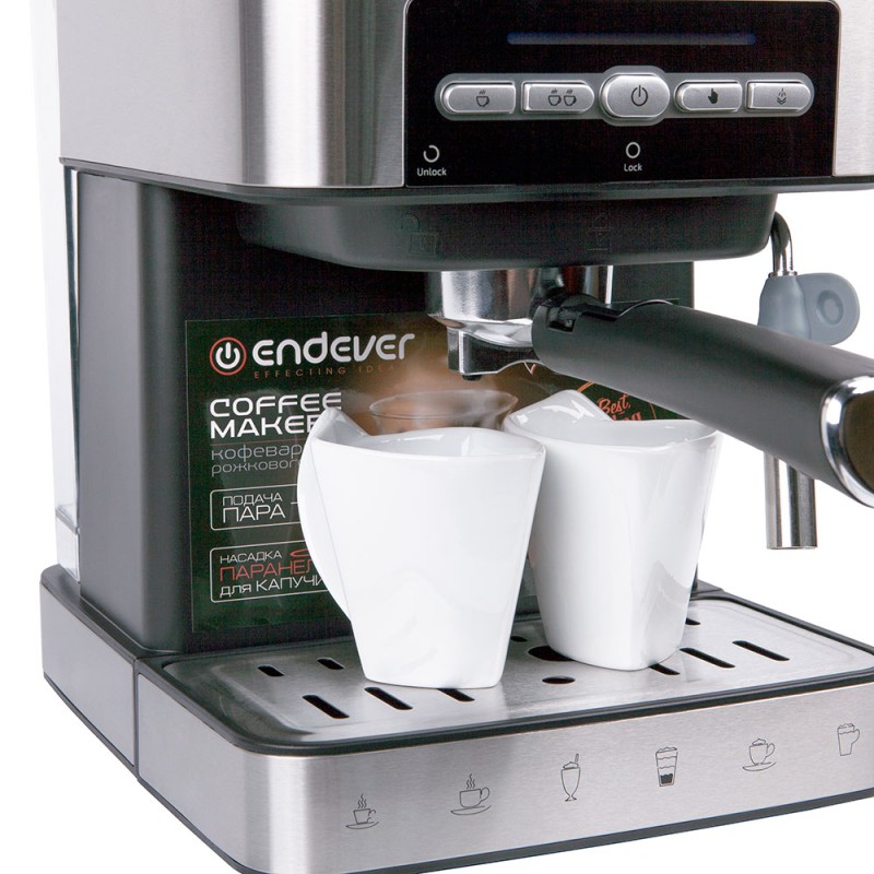 Кофеварка рожковая Endever Costa-1065