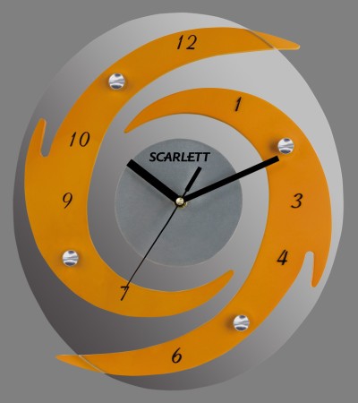 настенные часы scarlett sc - 55re