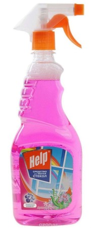 средство для мытья стекол help аромат весны