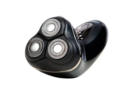 электробритва centek ct-2166 черный/хром