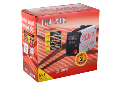 сварочный аппарат ресанта саи 250 к (компакт)