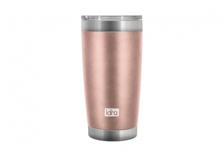 термокружка lara lr04-25 rose gold 0,56 л