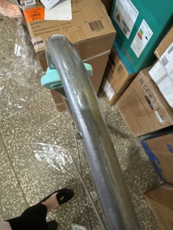 сушилка для белья ника 10 сб3 (серебряный) погнута, царапины, потертости