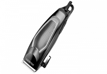 машинка для стрижки волос centek ct-2127 черный/серый