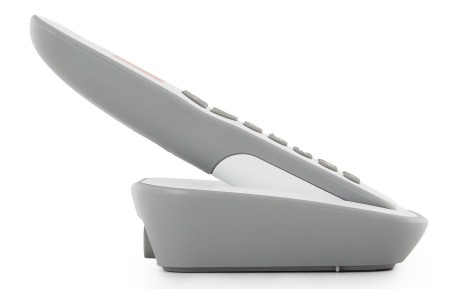 телефон texet tx-d4505a dect бело-серый