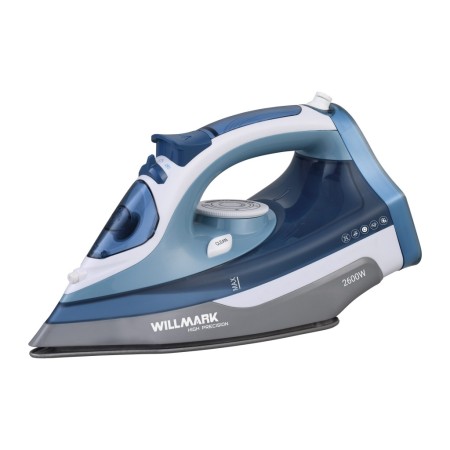 утюг willmark si-2678cb синий/белый