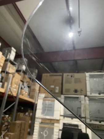 вытяжка akpo wk-6 largo eco 60 нержавейка повреждена упаковка, потертости на стекле