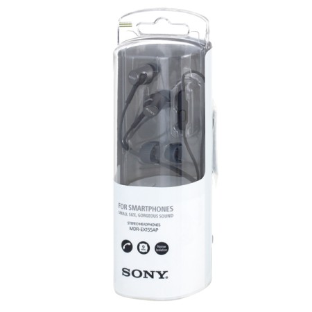 наушники sony mdr-ex155ap/b черный