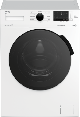 стиральная машина beko wspe 6h612 w inverter, steam
