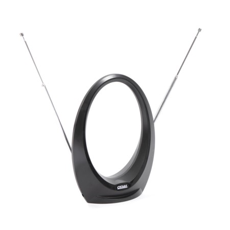 настенные часы centek ct-7100 черный/хром