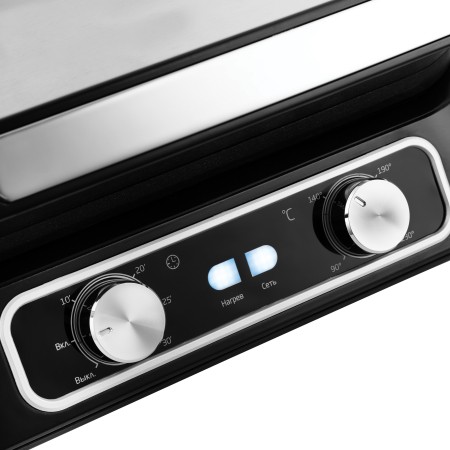 гриль pioneer gr1010e black pearl