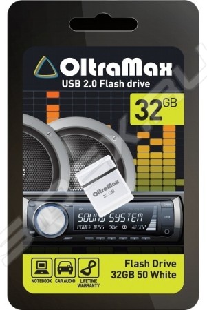 usb-флеш oltramax om 32gb 50 белый