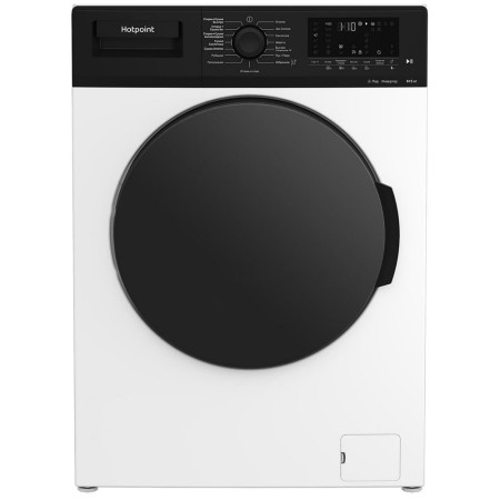 стиральная машина hotpoint-ariston wd 8548 c7s vbw inverter, steam, с сушкой