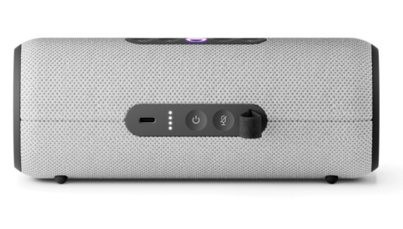 Умная колонка Yandex Станция Стрит серый