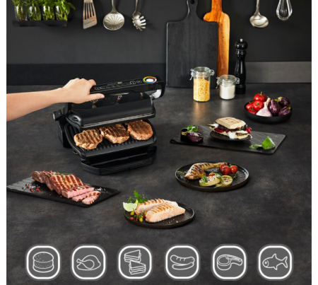 гриль tefal gc714834 optigrill+
