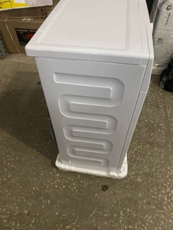 стиральная машина beko wre 6512 bww, замятие с низу на лицевой стороне, скол краски