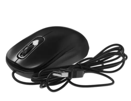 мышь проводная genius dx-110 usb black