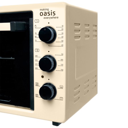 мини печь oasis m-37ci бежевый