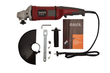 углошлифовальная машина oasis ag-230/230