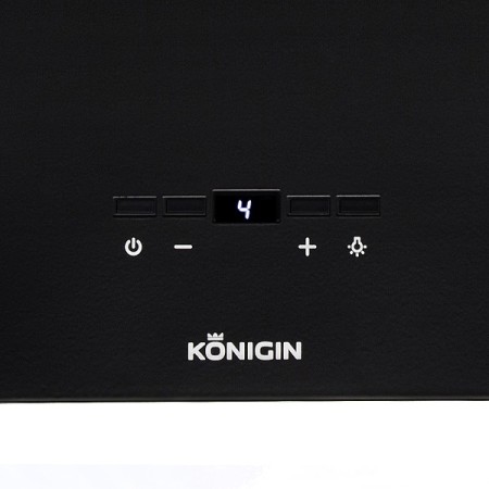 вытяжка konigin geometry black/black glass