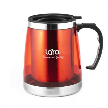 термокружка lara lr04-39 red