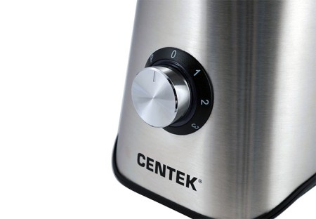 блендер centek ct-1327 серебристый/черный