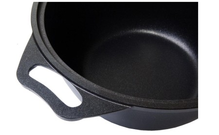 кастрюля кукмор к22а а/пр литая 2,0л стекл/кр