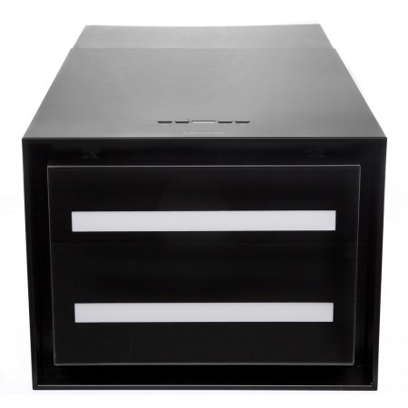 вытяжка konigin geometry black/black glass