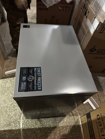 морозильник willmark cf-270idg серый inverter (до -15 с)-№2 точ.вмятины , царапины,содрана краска