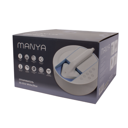 отпариватель manya gs-2312 бело-небесный