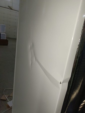 холодильник орск 173 в белый, вмятины