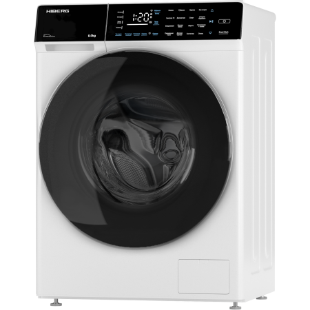 стиральная машина hiberg i-ddq9-812 w inverter, белый