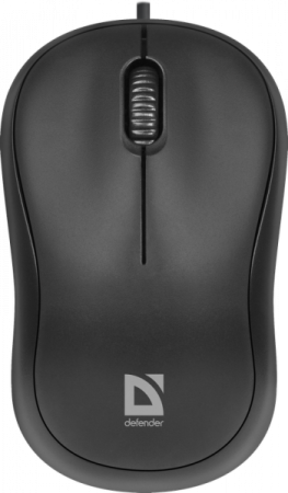 мышь проводная defender patch ms-759 usb черный