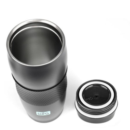 термокружка lara lr04-24 black 0.38 л