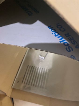 вытяжка akpo wk-6 largo eco 60 нержавейка повреждена упаковка, потертости на стекле