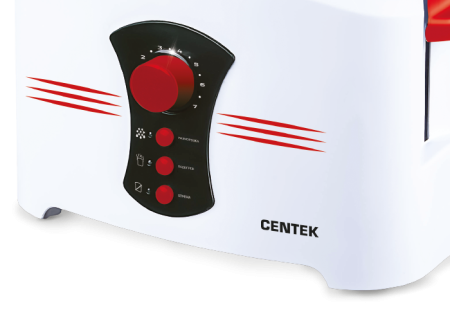 тостер centek ct-1426 белый