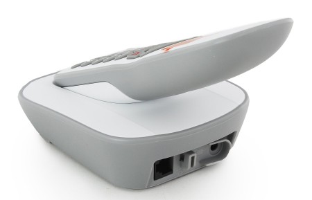 телефон texet tx-d4505a dect бело-серый