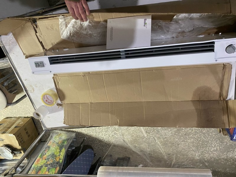 Тепловая завеса Ballu BHC-L10-T05, небольшие вмятины, заменены крыльчатки