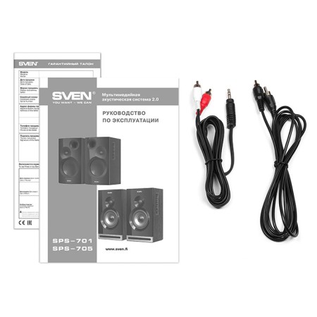 акустическая система 2.0 sven sps-705