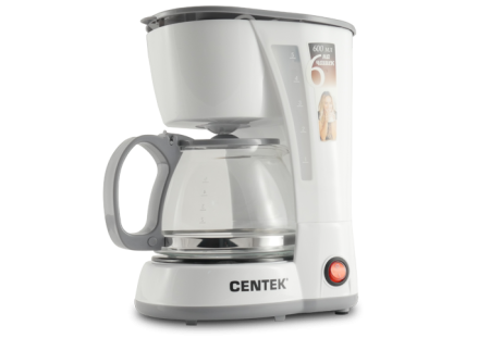 кофеварка centek ct-1142 (бел)
