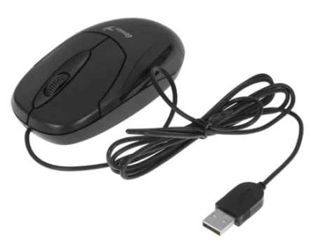 мышь проводная genius xscroll v3 g5 usb black