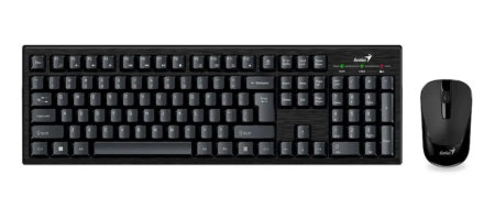 клавиатура + мышь genius km-8101 usb black 