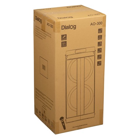 портативная акустическая система dialog oscar ao-300 черный
