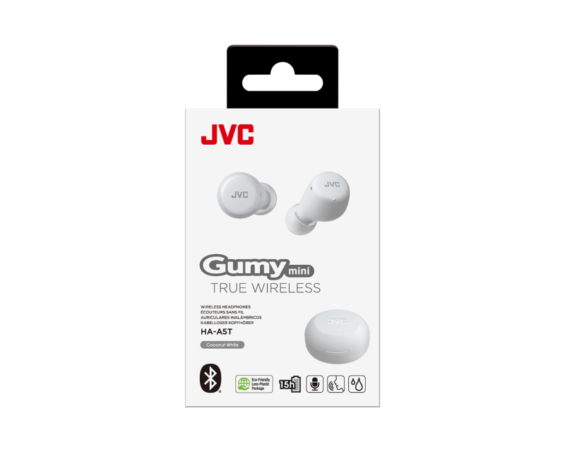 Наушники TWS JVC HA-A5T-WN-E белый
