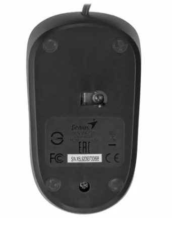 мышь проводная genius dx-120 usb black