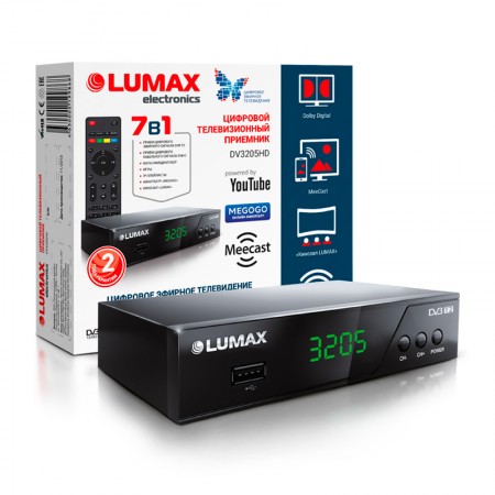 цифровая приставка lumax dv3205hd dvb-t2